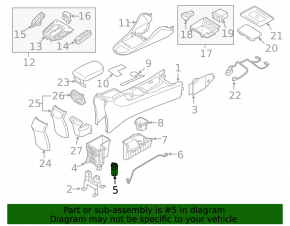 USB Hub Hyundai Ioniq 17-22 rear
