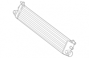 Gearbox cooling radiator Mercedes C-class W205 300 15-18