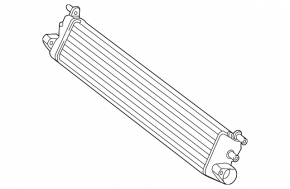 Gearbox cooling radiator Mercedes C-class W205 300 15-18