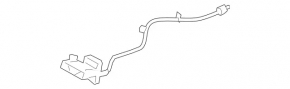 Left rear seat lock for Mercedes A-class V177 19-22