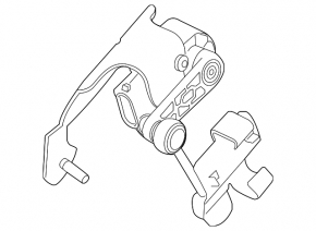 Rear body tilt sensor Mercedes GLC 16-19 with heavy duty