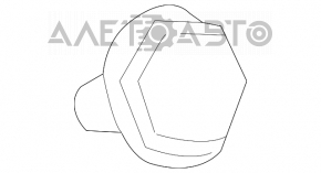 Steering wheel control buttons right upper Ford Escape MK3 13-16 prerest