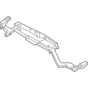 Upper radiator support Ford Edge 15-18 plastic