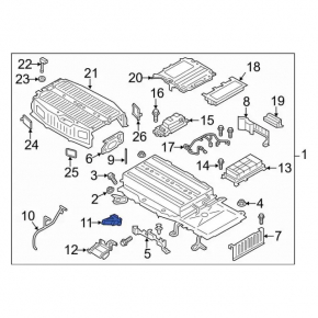 Battery check Ford C-max MK2 13-18