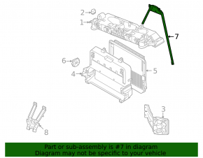Volkswagen ID.4 23-25 V-shaped TV strut