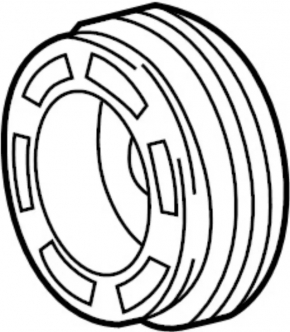 Crankshaft Pulley Nissan Pathfinder 13-20 2.5h