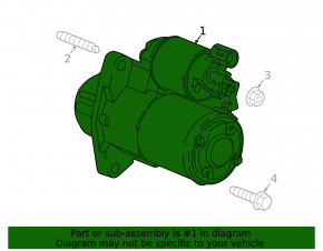 Starter Chevrolet Spark 17-22 1.4