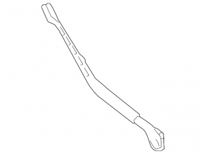 Right wiper arm Volvo XC60 18-24 with nozzles without heating