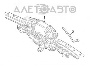 BMW X7 G07 19-22 HSR Rear Suspension Actuator for Spare Parts