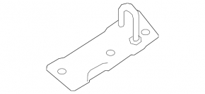 Rear right lower door lock bracket BMW i3 14-20