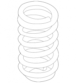 Rear left spring Hyundai Tucson 25-26 AWD for panoramic view