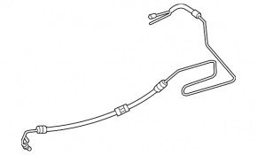 High-pressure power steering hose for VW Jetta 11-15 USA 2.0
