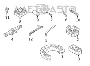 Compressor for pumping wheels VW Jetta 19-24