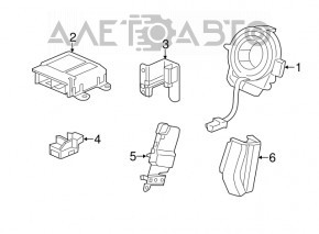 Airbag Sensor Front Right Acura ILX 13-15