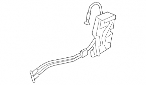 Front left door lock Kia Sorento 10-15