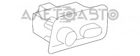 Lexus RX300 RX330 RX350 RX400H 04-09 gray backlight and trip control buttons