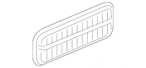 Ventilation shield right Mercedes W213 E 17-23