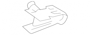 Mercedes C-class W206 300 22-25 interior hood release handle
