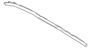 Right side curtain airbag for Ford Ecosport 18-22, blown