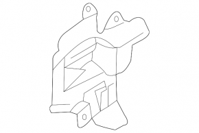 Engine protection side right Mazda CX-7 06-09
