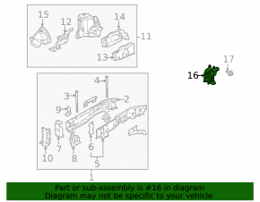 Engine protection side right Mazda CX-7 06-09