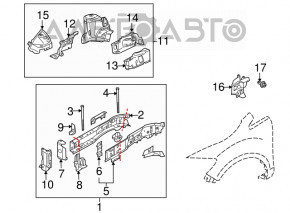 Engine protection side right Mazda CX-7 06-09