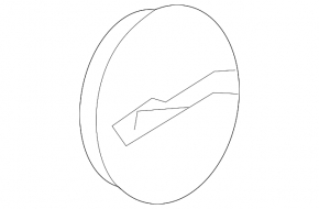 Center cap for disk R17 GMC Terrain 18-