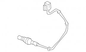 Second front lambda probe for Acura MDX 2007-2009