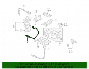 Second front lambda probe for Acura MDX 2007-2009