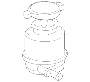 Power steering reservoir for Toyota Sienna 2010-2011