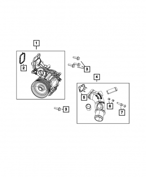 Jeep Grand Cherokee WL 22-25 PHEV Cooling Pump