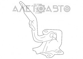 Right hood hinge for Lexus RX350 RX450h 10-15