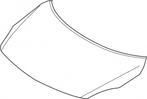 Naked hood Infiniti QX60 22-26