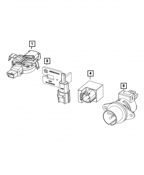 Jeep Grand Cherokee WL 21-25 Rain Sensor
