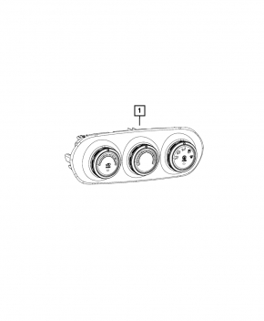 Climate control Jeep Renegade 15-18 prerest Auto