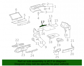Front trunk floor lining for Lexus GS300 GS350 GS430 GS450h 06-11