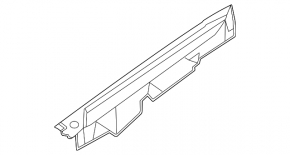 Left hood-fender seal for Hyundai Palisade 20-25