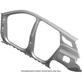 Quarter wing rear left GMC Terrain 18-