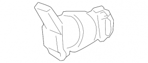 Windshield Washer Motor Toyota Highlander 08-13