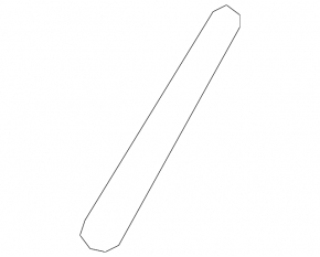 Antenna rod Lexus CT200h 11-13