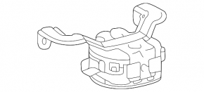 Rear warning signal Toyota Sienna 21-25