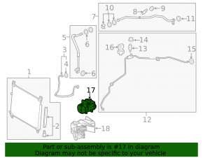Lexus RX450h 20-22 air conditioning compressor