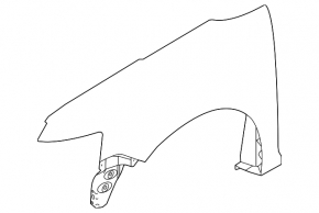 Front left wing Ford Flex 09-19