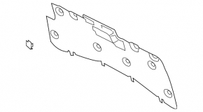 Lincoln MKC hood insulation 15-19