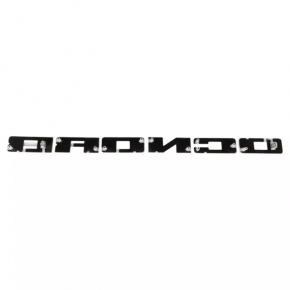 Emblem inscription BRONCO radiator grill grill Ford Bronco Sport 21-25 white