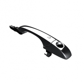 Dodge Durango 11-22 keyless outer front left door handle, chrome