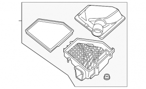 Air Filter Housing BMW F30 17-18 2.0T B46