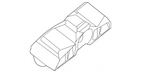 Wheel pressure sensor BMW X5 E70 07-12