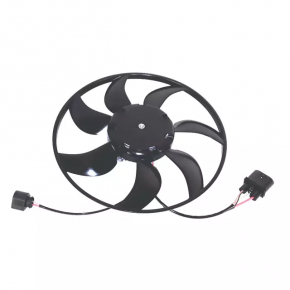 Left cooling fan Audi A3 8V 15-20 1.8, 2.0T under diffuser with 2 vents