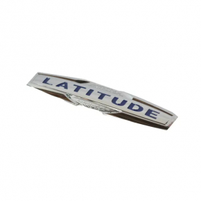 Emblem inscription LATITUDE tailgate Jeep Renegade 15-